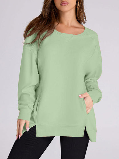 Women‘s Oversized Pullover with Pockets Buy 2 Free Shipping