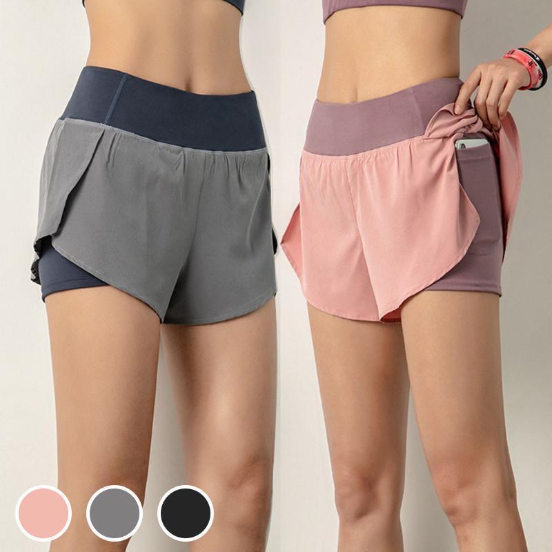 2 in 1 Women's Sports Shorts