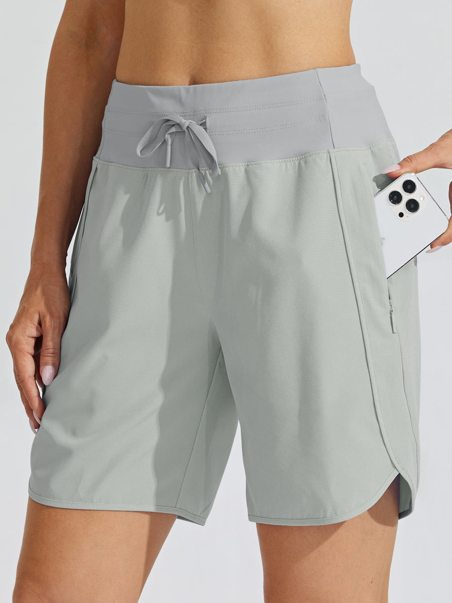 ✨Women's Active 7 Inseam Athletic Long Running High Wasistband Shorts(Buy 2 Free Shipping)