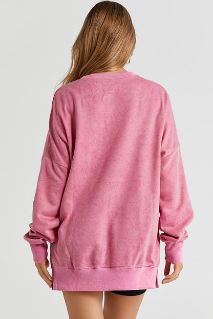 ✨Womens Casual Long Sleeve Crewneck Lightweight Pullover Tops Buy 2 Free Shipping