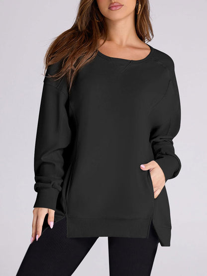 Women‘s Oversized Pullover with Pockets Buy 2 Free Shipping