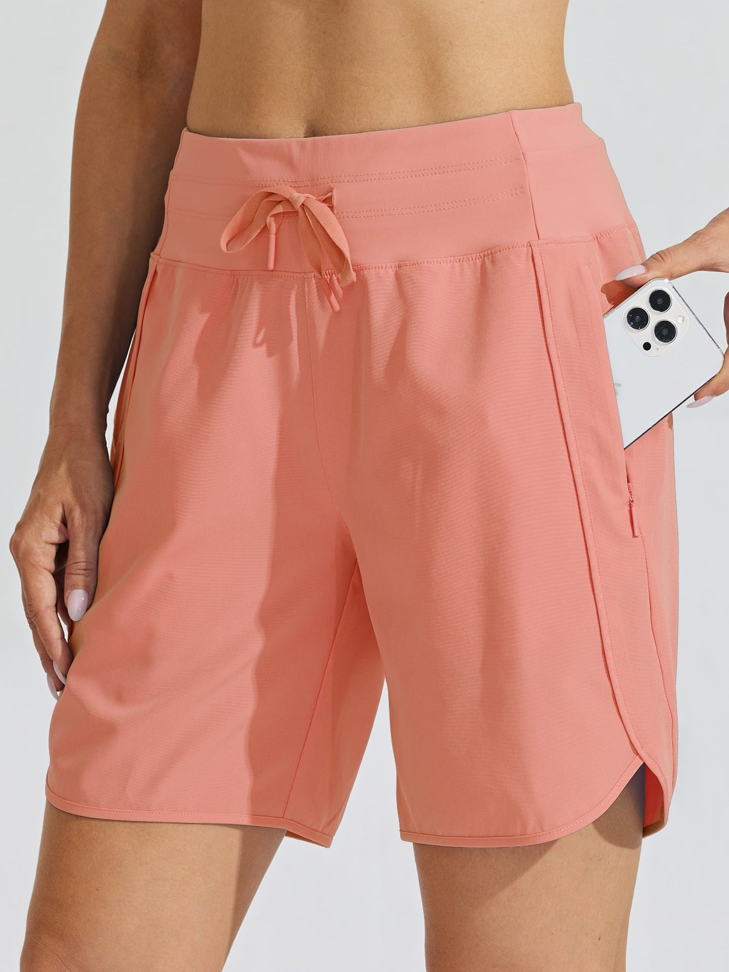 ✨Women's Active 7 Inseam Athletic Long Running High Wasistband Shorts(Buy 2 Free Shipping)
