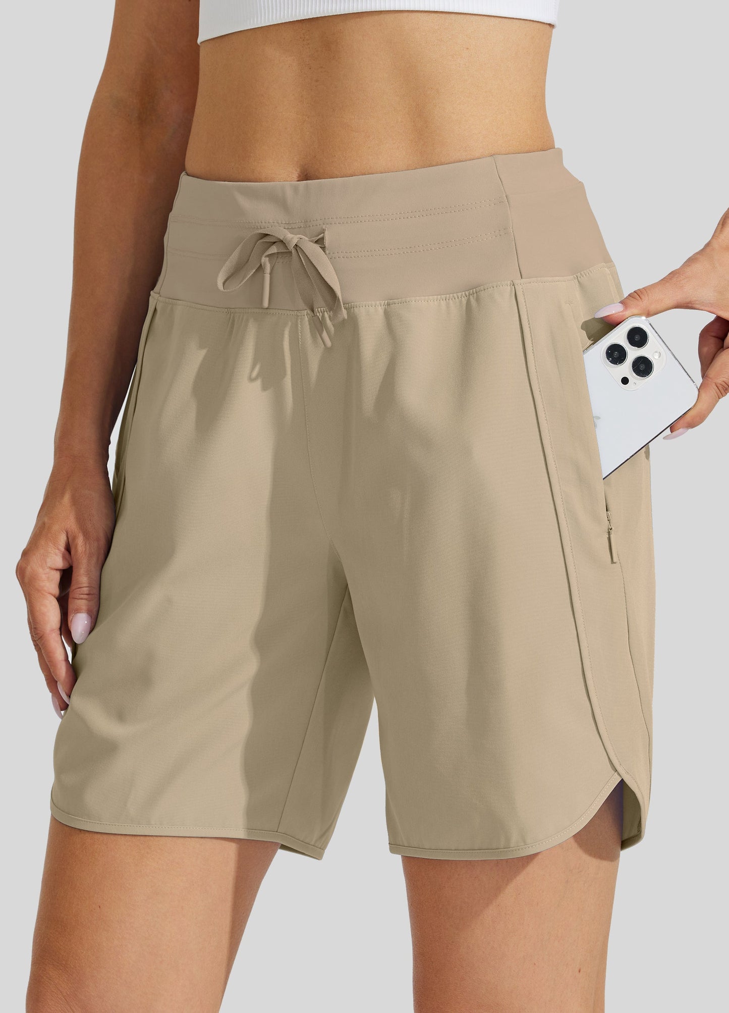 ✨Women's Active 7 Inseam Athletic Long Running High Wasistband Shorts(Buy 2 Free Shipping)