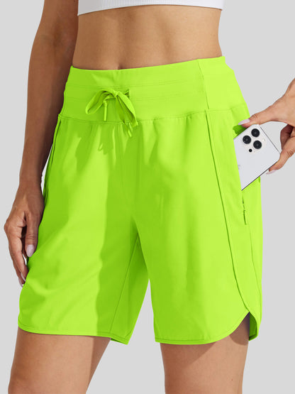 ✨Women's Active 7 Inseam Athletic Long Running High Wasistband Shorts(Buy 2 Free Shipping)