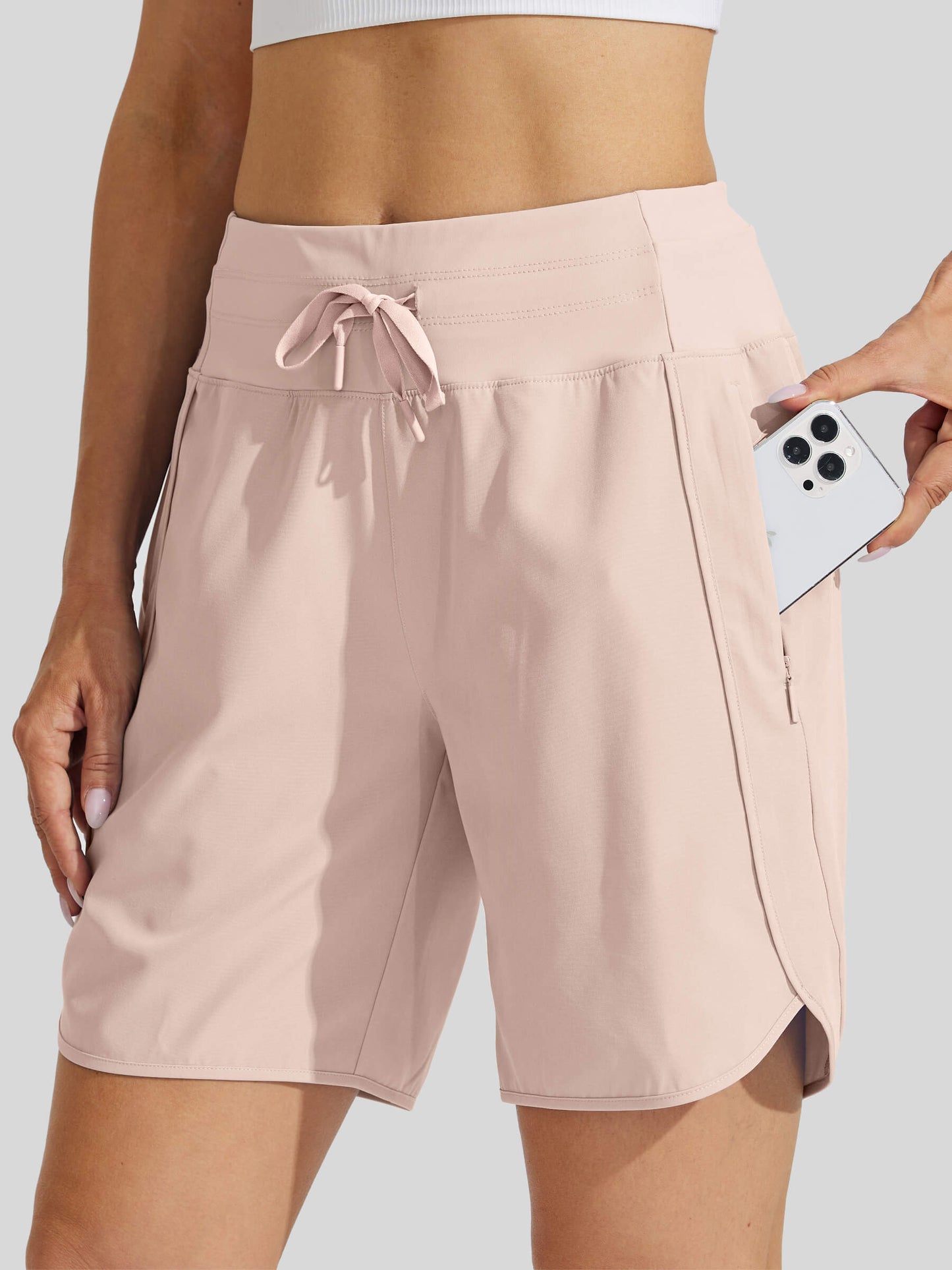 ✨Women's Active 7 Inseam Athletic Long Running High Wasistband Shorts(Buy 2 Free Shipping)
