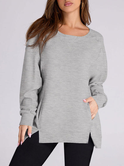 Women‘s Oversized Pullover with Pockets Buy 2 Free Shipping