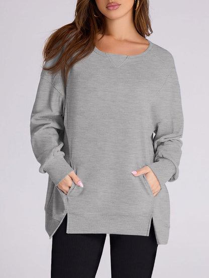 Women‘s Oversized Pullover with Pockets Buy 2 Free Shipping