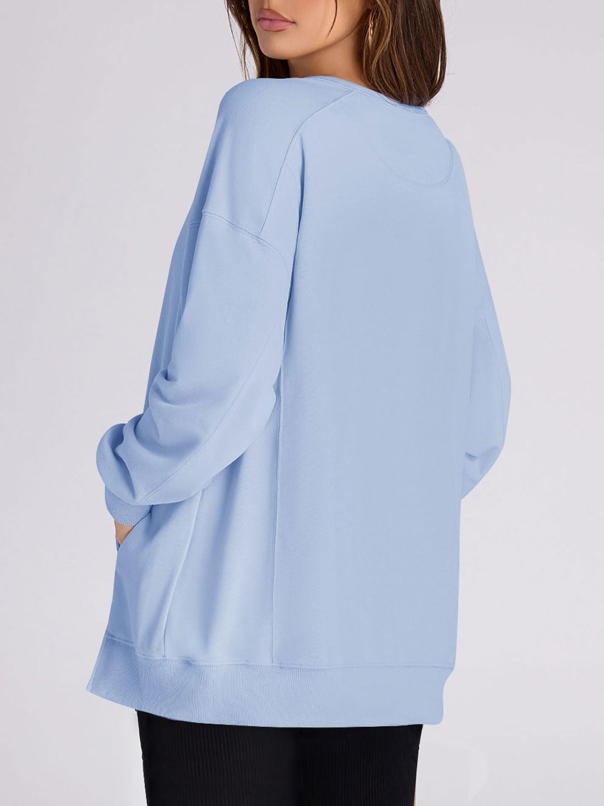 Women‘s Oversized Pullover with Pockets Buy 2 Free Shipping