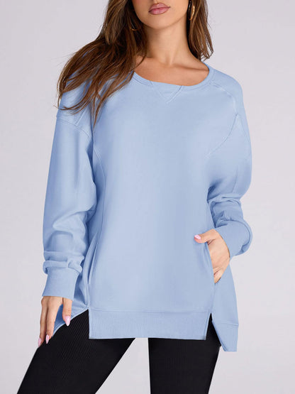 Women‘s Oversized Pullover with Pockets Buy 2 Free Shipping