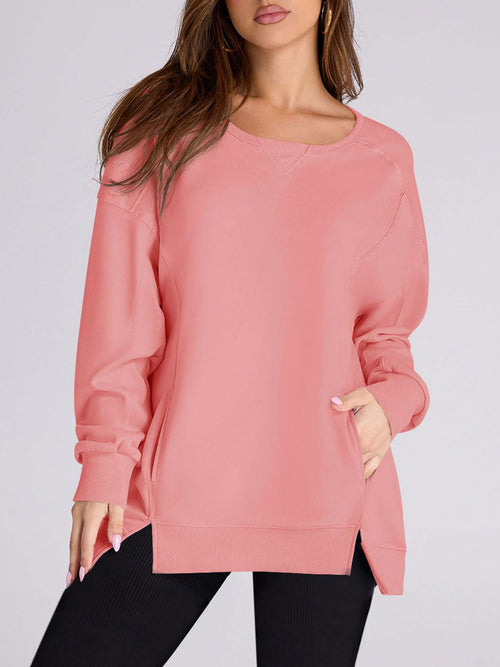 Women‘s Oversized Pullover with Pockets Buy 2 Free Shipping