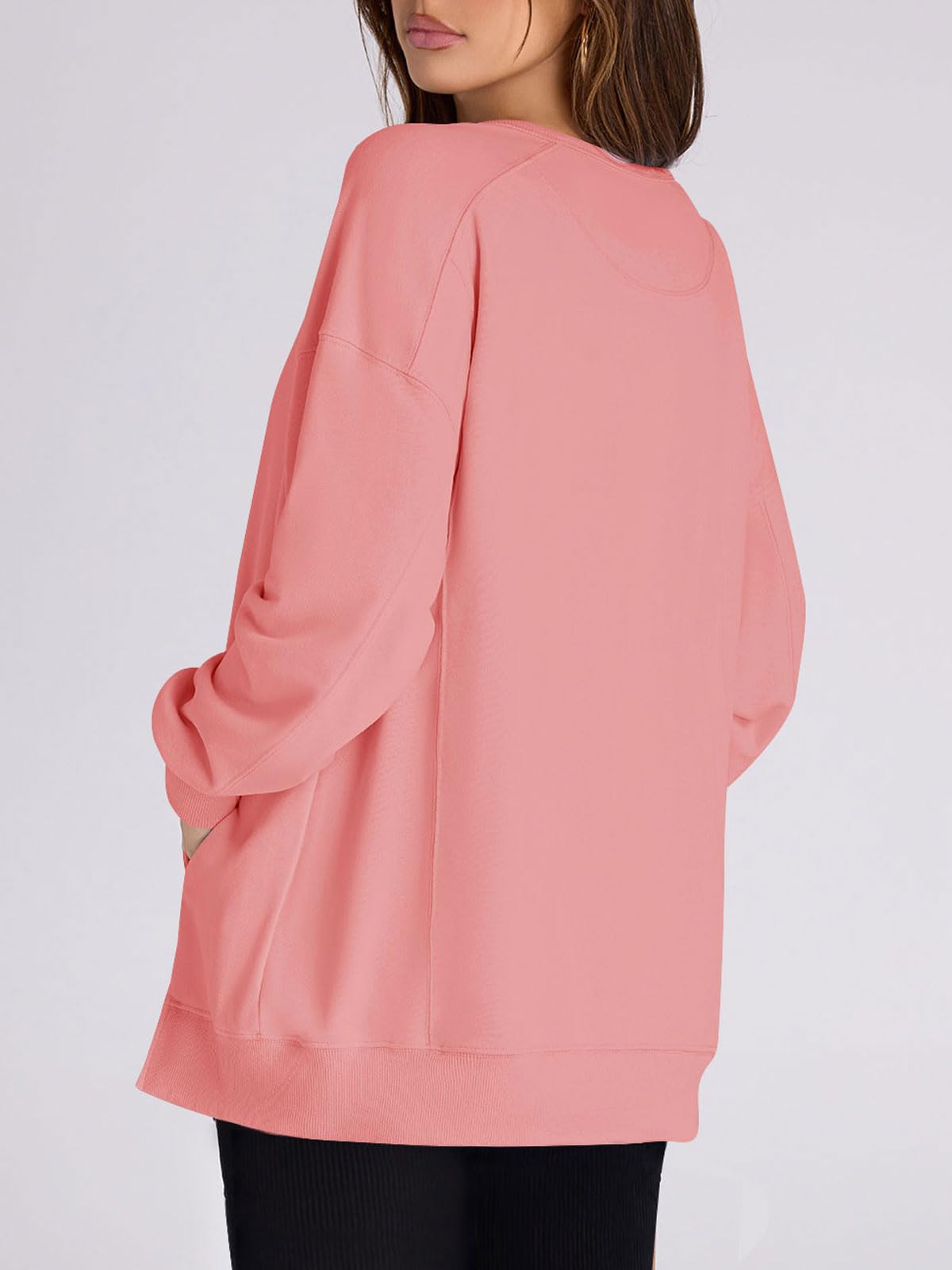 Women‘s Oversized Pullover with Pockets Buy 2 Free Shipping