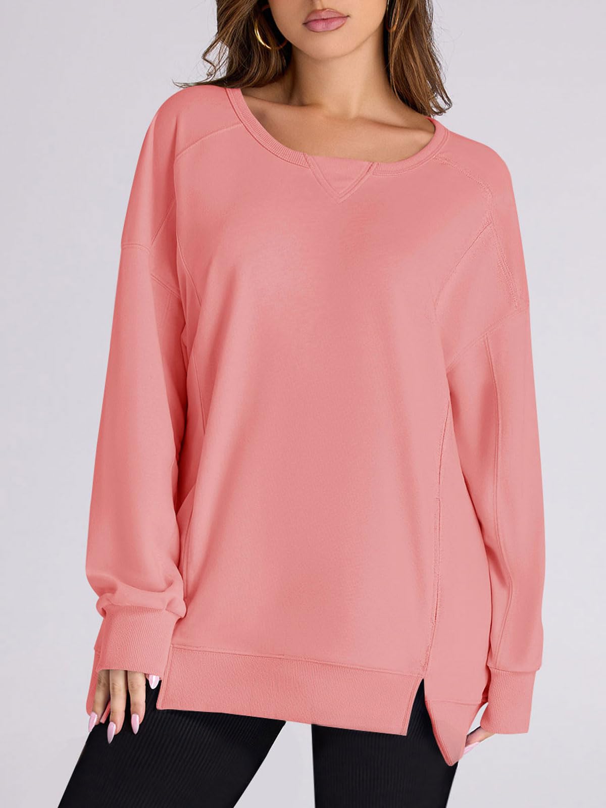 Women‘s Oversized Pullover with Pockets Buy 2 Free Shipping