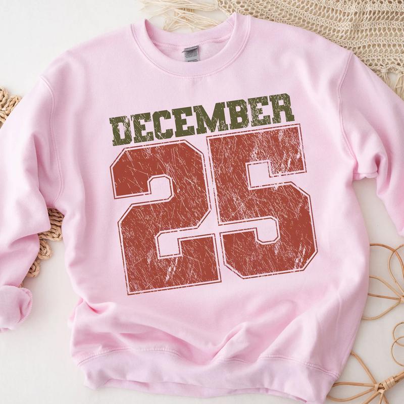 ✨December 25 Retro Christmas Crewneck Sweatshirt (Buy 2 Free Shipping)